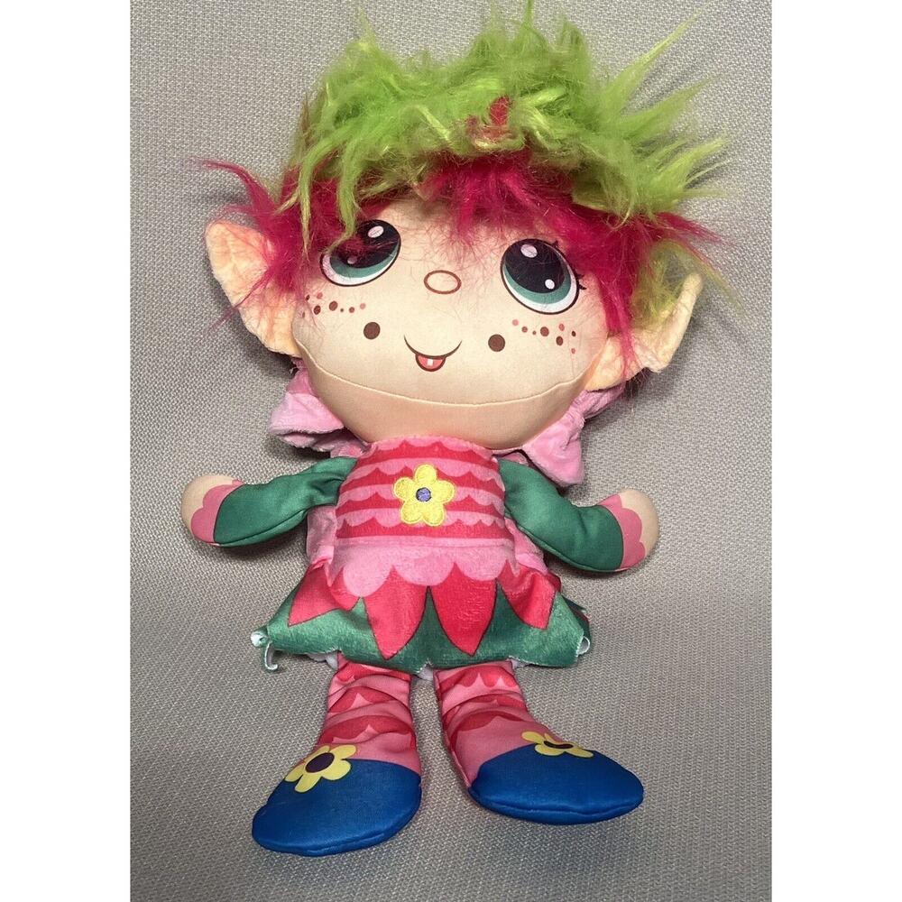 Flip Zee Precious Girls Flower Power Toys 15" two dolls in one‎